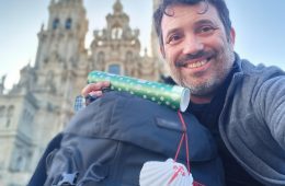 credencial caminho santiago no meu 45º aniversário